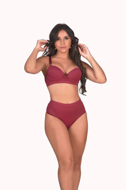 Conjunto de lingerie reforçado – Doce Malícia