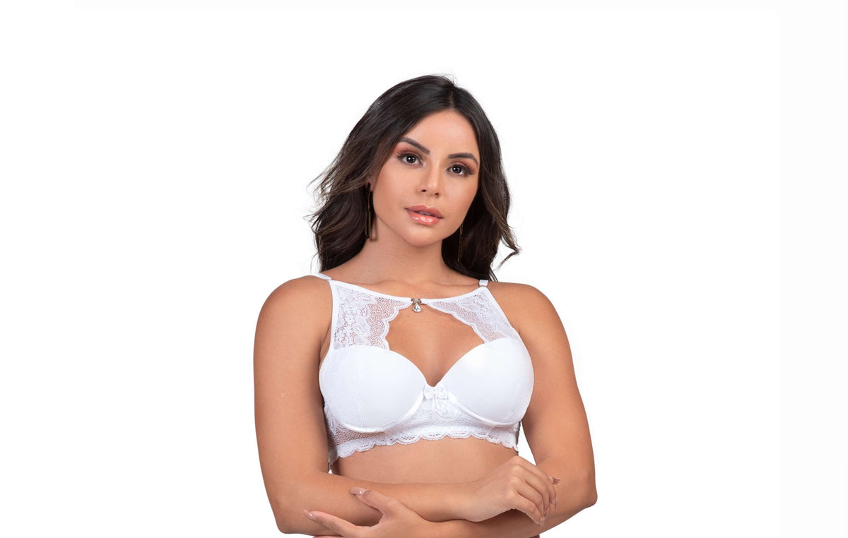 Soutien estilo decote com brilho em cores sortidas – Doce Malícia