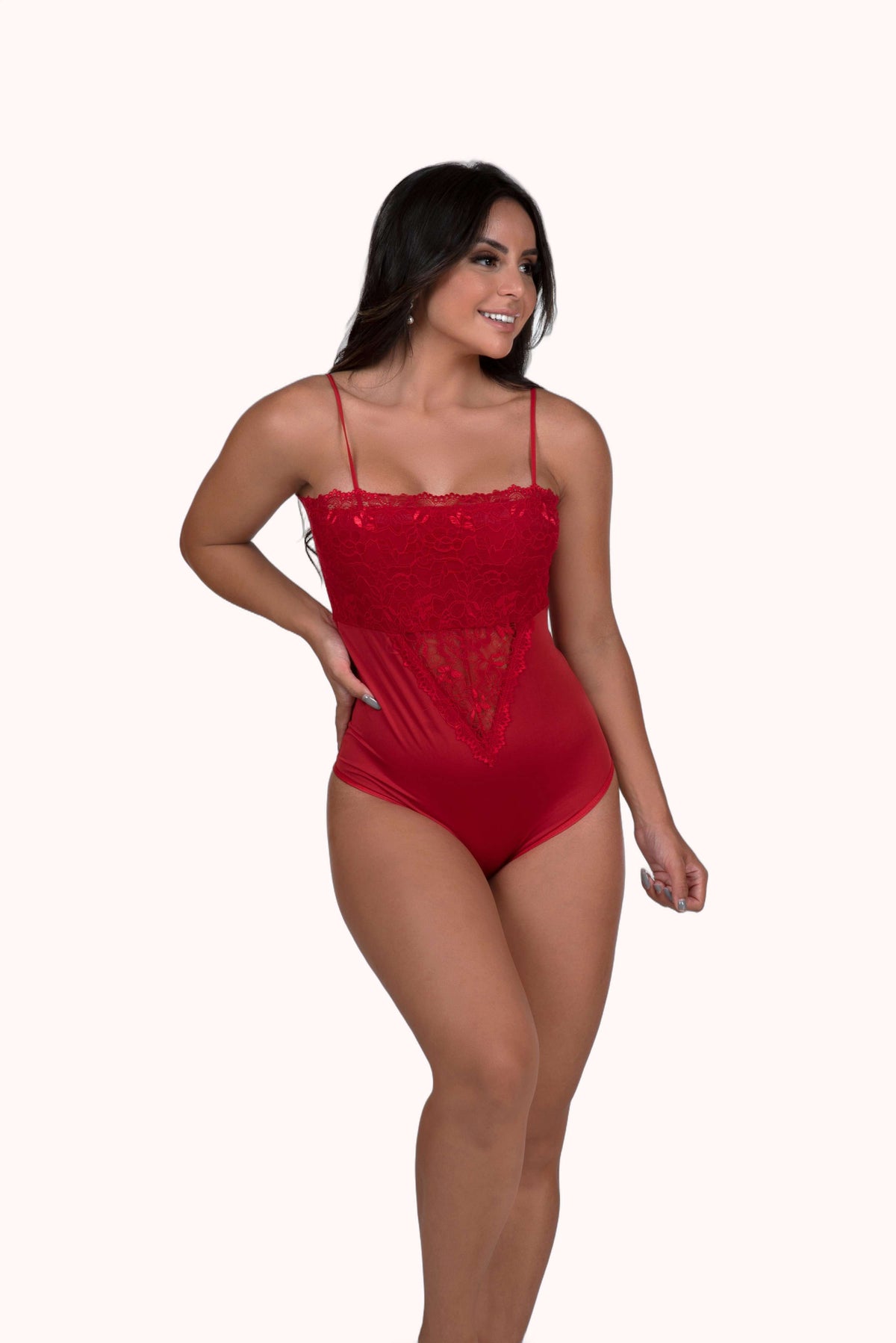 Body em renda e microfibra – Doce Malícia