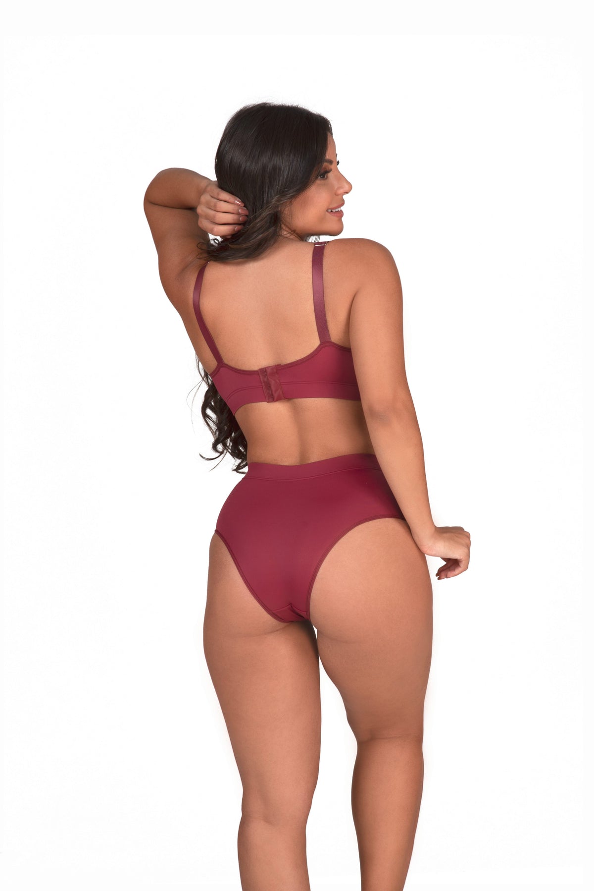 Conjunto de lingerie reforçado em Branco – Doce Malícia