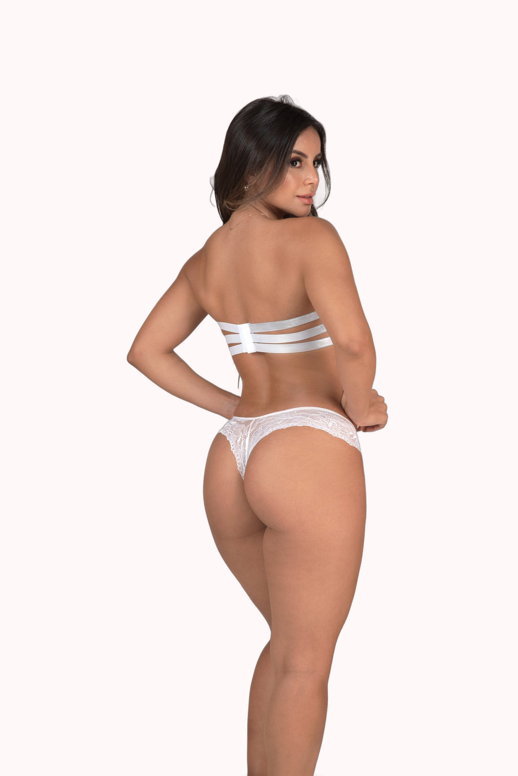Conjunto tomara que caia de renda – Doce Malícia