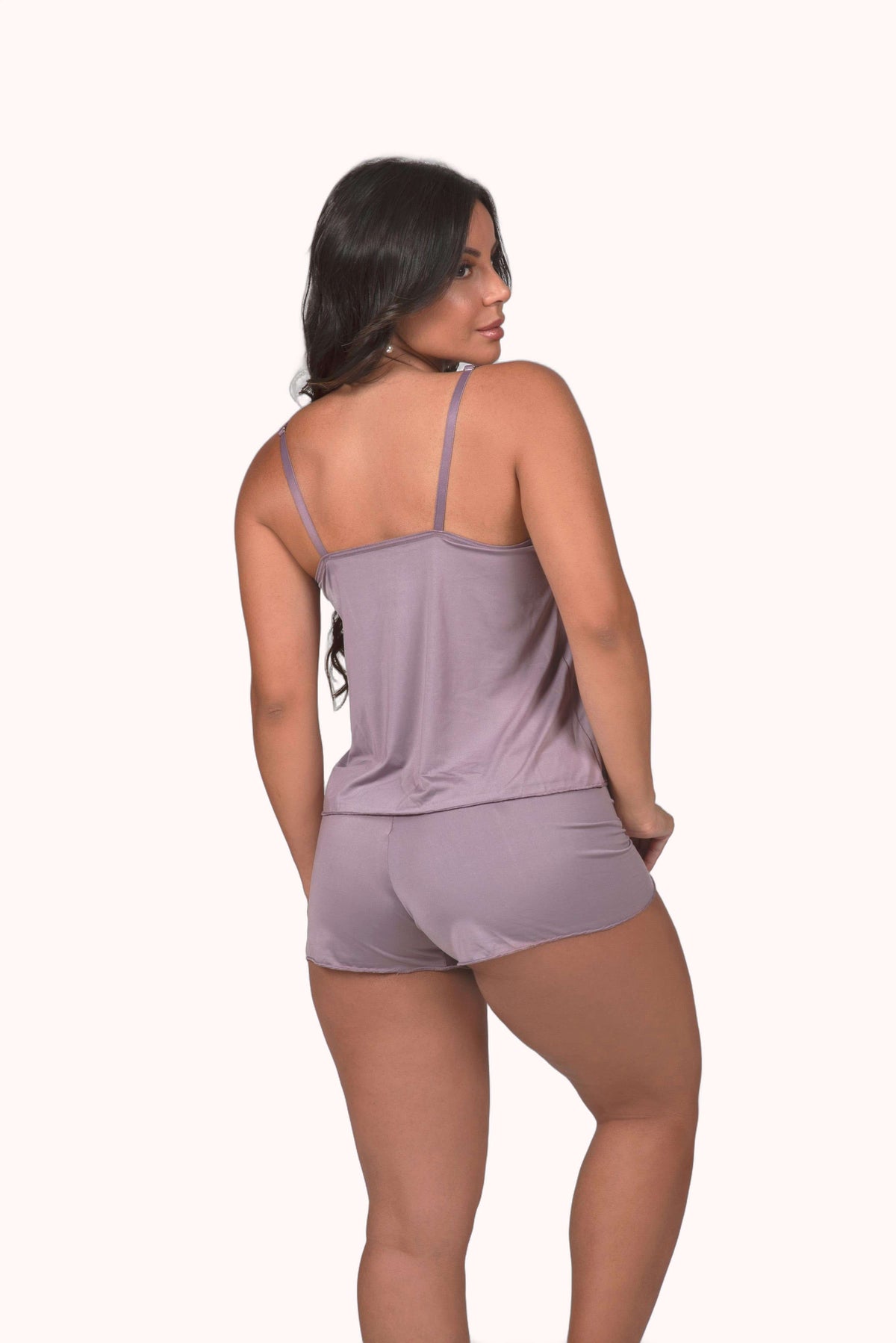 Short Doll em microfibra lisa – Doce Malícia