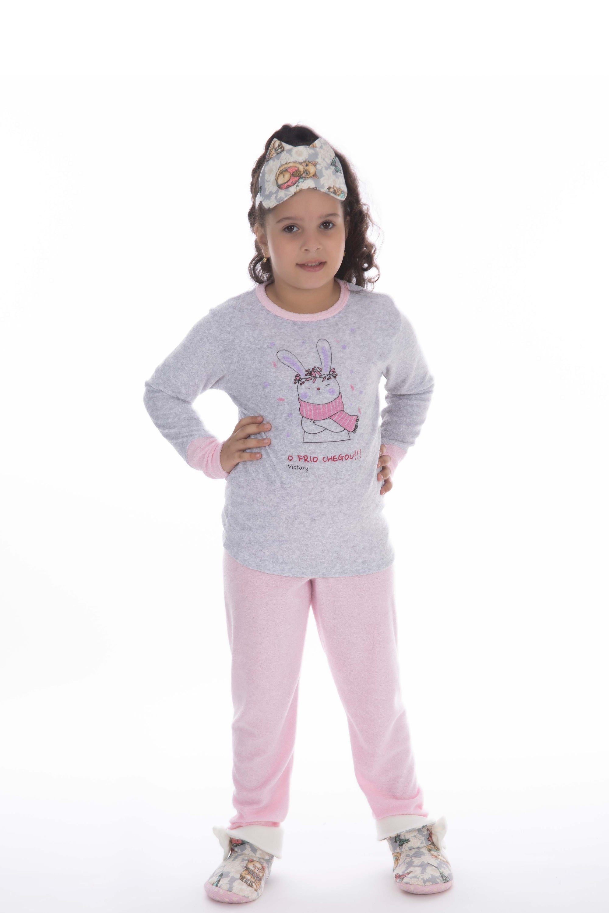 Pijama infantil em plush em Frozen – Doce Malícia