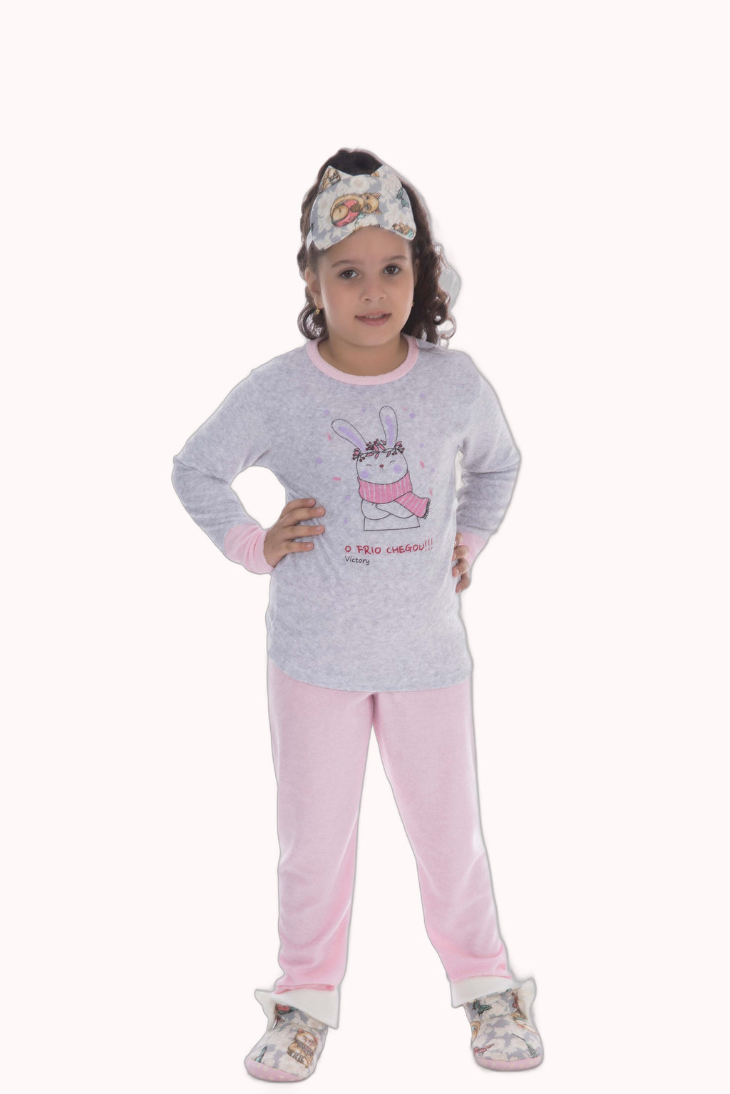 Pijama infantil em plush – Doce Malícia