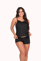Short Doll em microfibra lisa – Doce Malícia