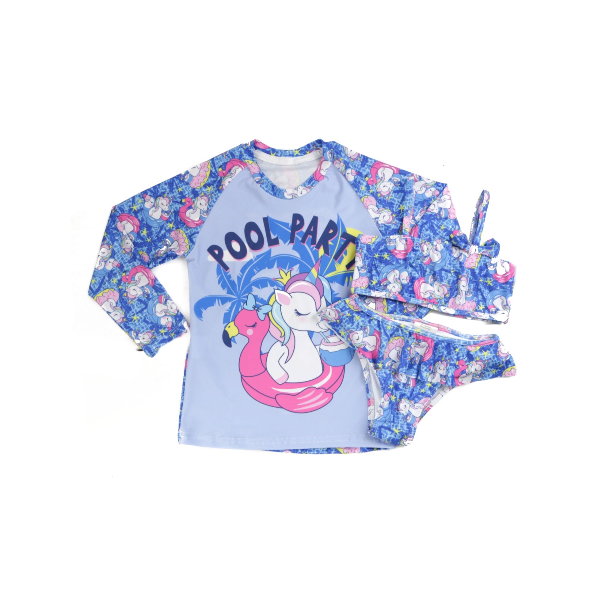 Conjunto Infantil com proteção UV em Donuts – Doce Malícia