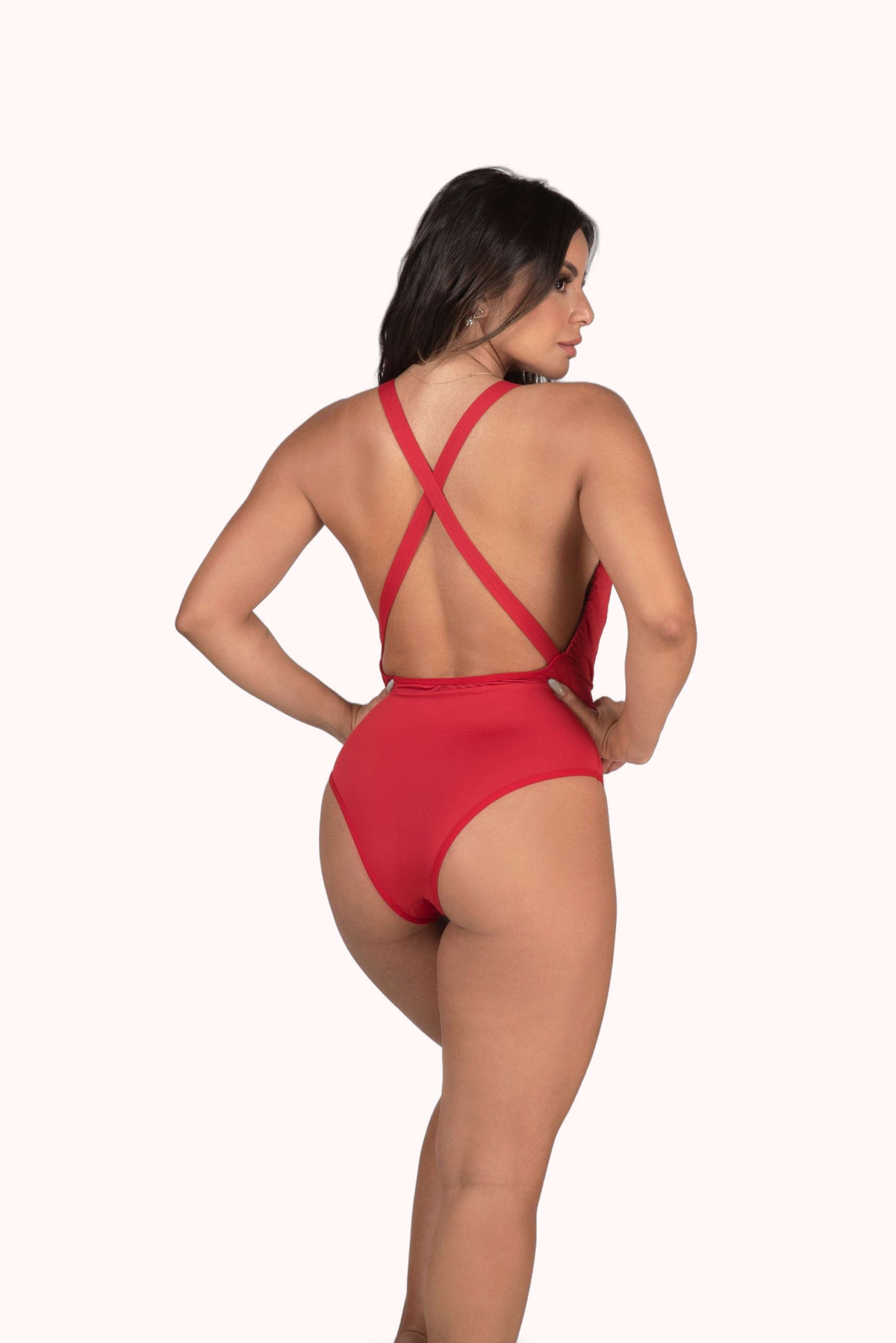 Body decotado em microfibra – Doce Malícia