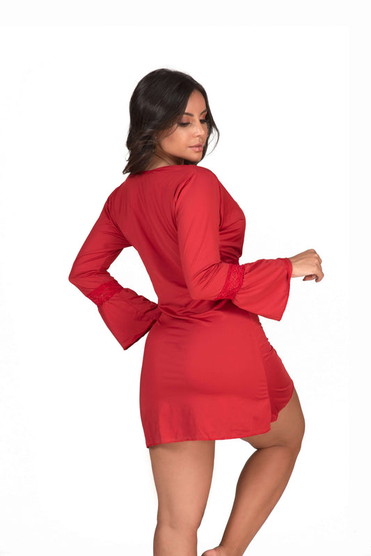 Camisola manga longa em Branco – Doce Malícia