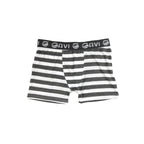 Cueca Boxer listrada em Branco – Doce Malícia