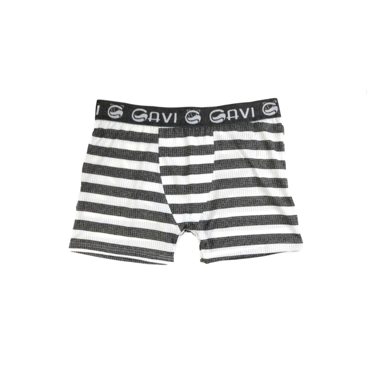 Cueca Boxer listrada em Branco – Doce Malícia