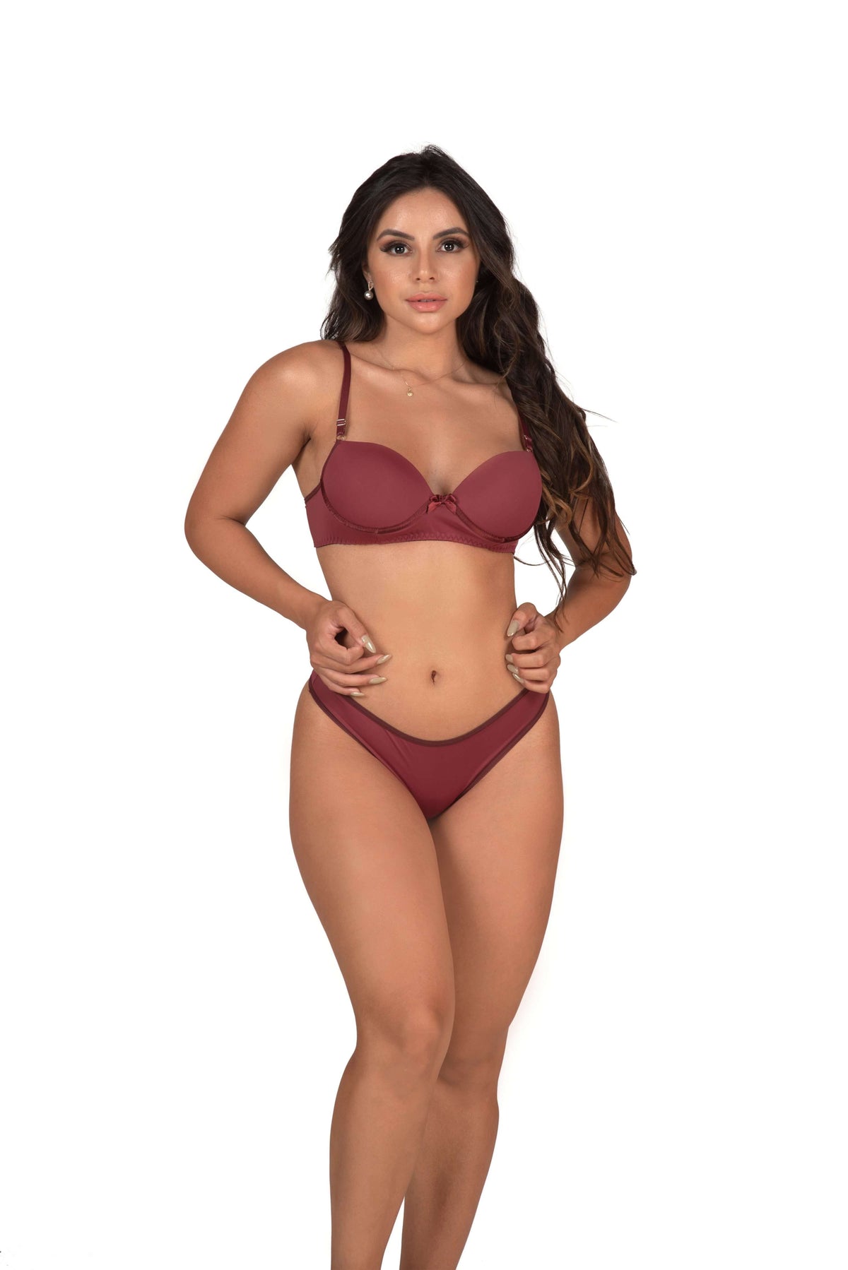 Conjunto em microfibra lisa em amarelo – Doce Malícia
