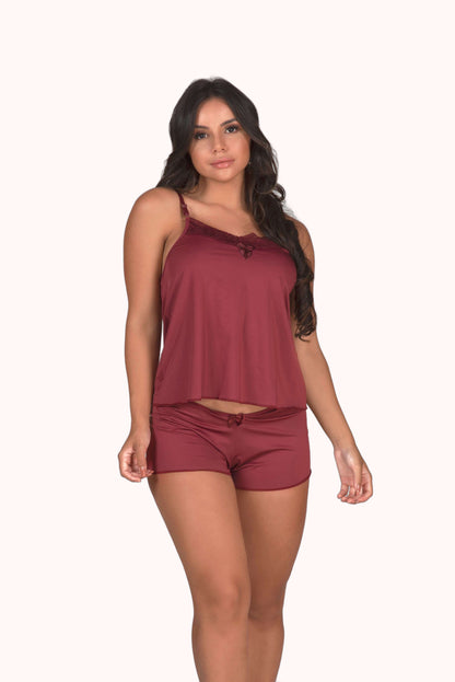 Short Doll em microfibra lisa – Doce Malícia