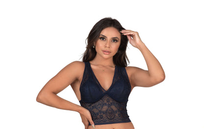 Cropped em Renda em cores sortidas – Doce Malícia