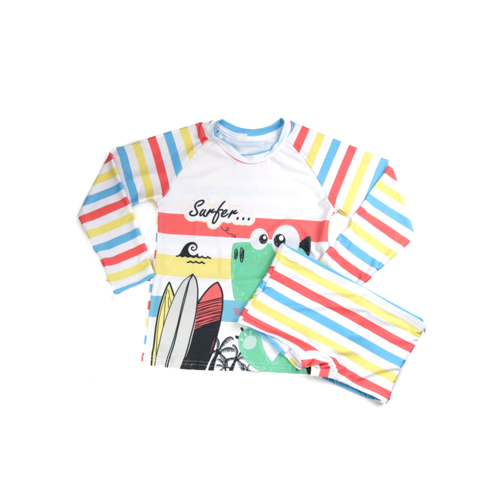 Conjunto de praia Infantil com em estampas variadas – Doce Malícia