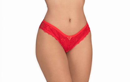 Tanga sexy em renda em azul-Marinho – Doce Malícia