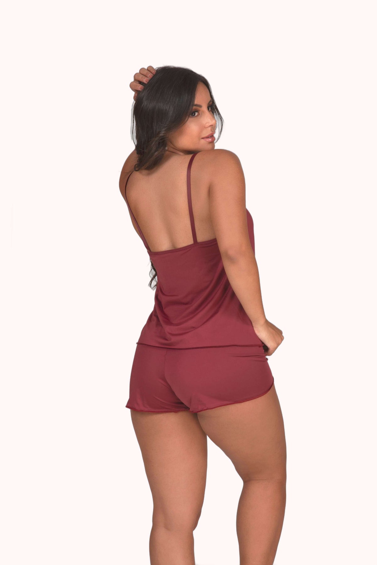 Short Doll em microfibra lisa – Doce Malícia