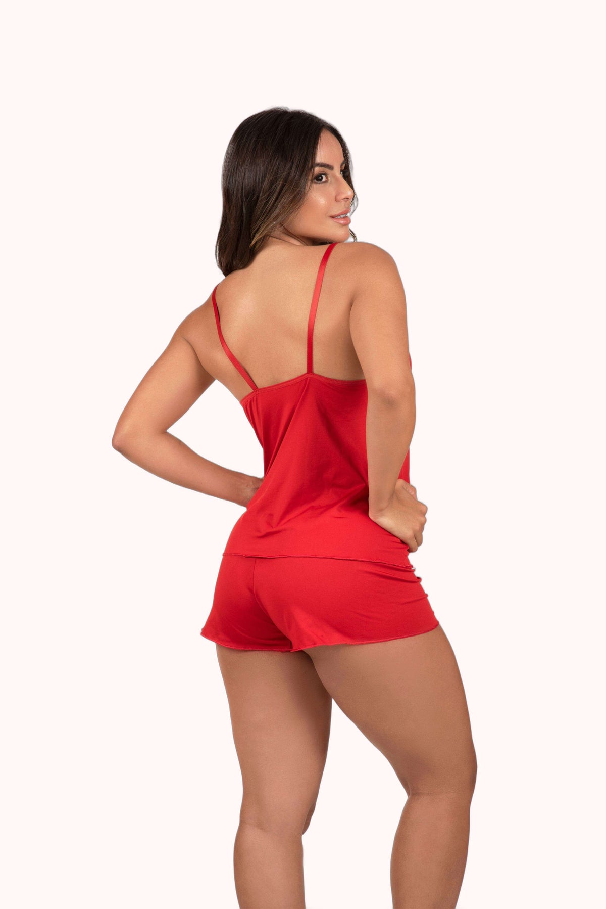 Short Doll em microfibra lisa – Doce Malícia