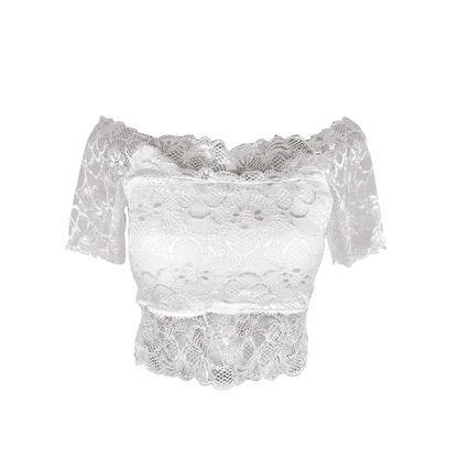 Bustiê em renda em Branco – Doce Malícia