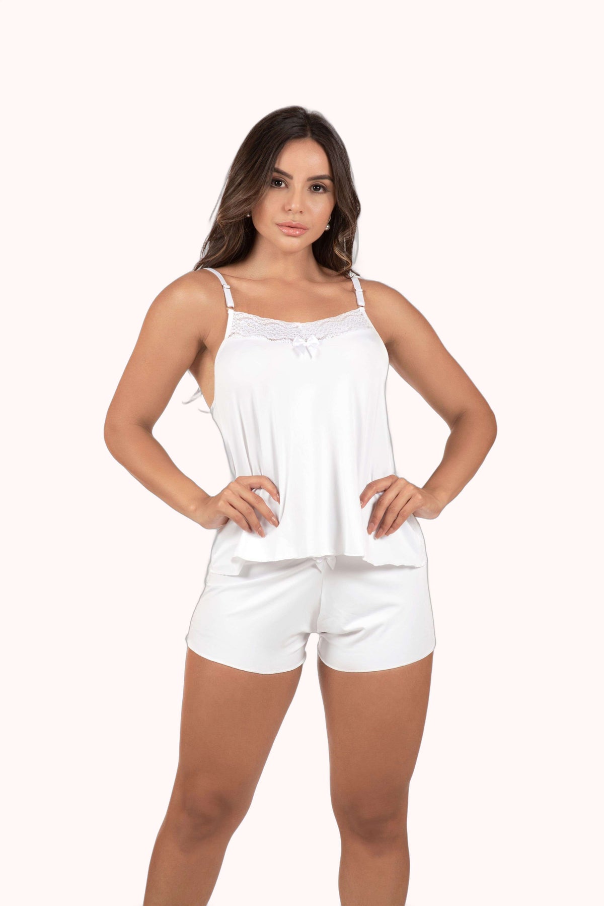 Short Doll em microfibra lisa – Doce Malícia