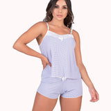 Baby Doll em liganete estampado – Doce Malícia