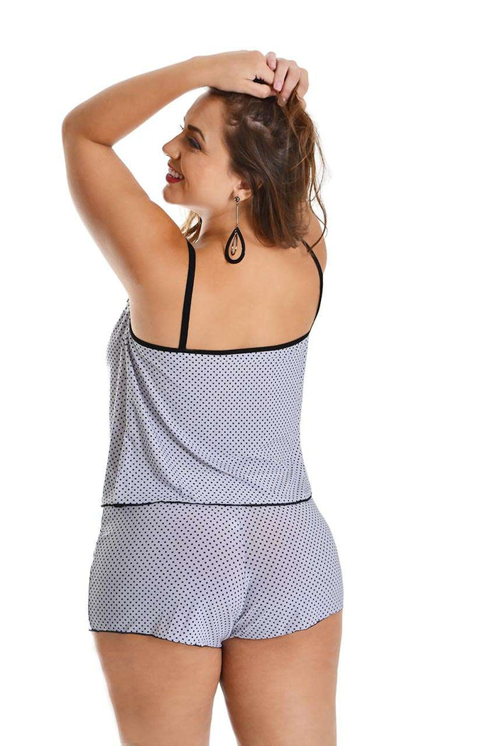 Baby doll plus size em liganete – Doce Malícia — Doce Malícia