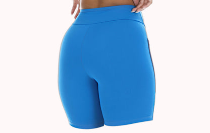 Bermuda Fitness Azul com Bolso