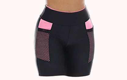 Bermuda Fitness com Bolso Rosa