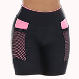 Bermuda fitness com bolso rosa – Doce Malícia