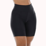 Bermuda fitness preta com bolso – Doce Malícia