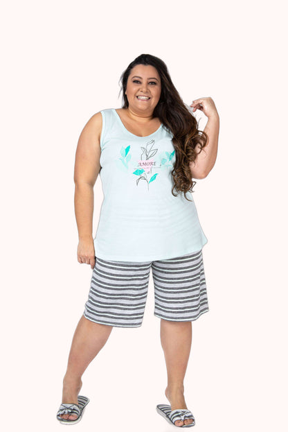 Bermudoll plus size estilo regata – Doce Malícia