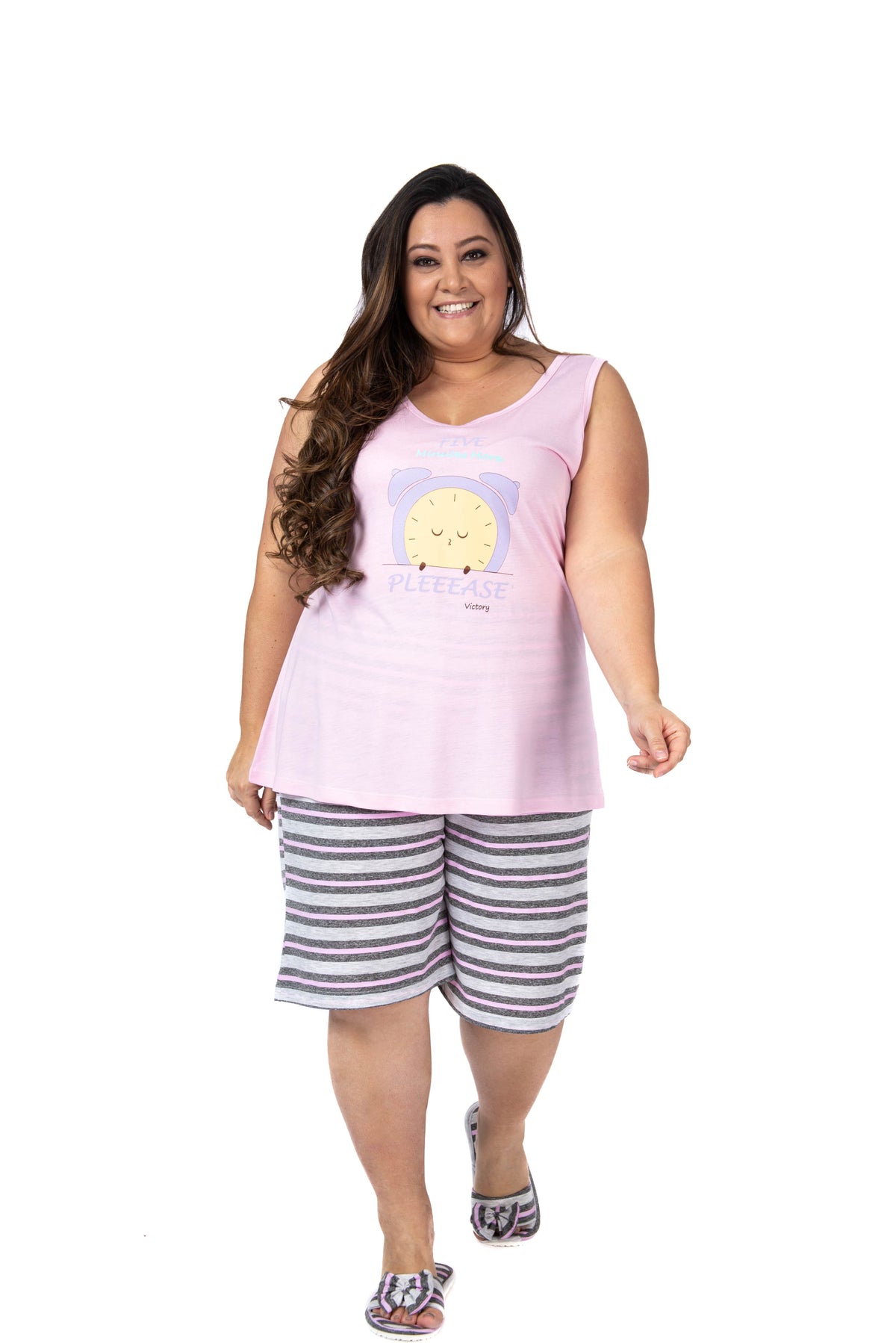 Bermudoll plus size estilo regata em cores sortidas – Doce Malícia