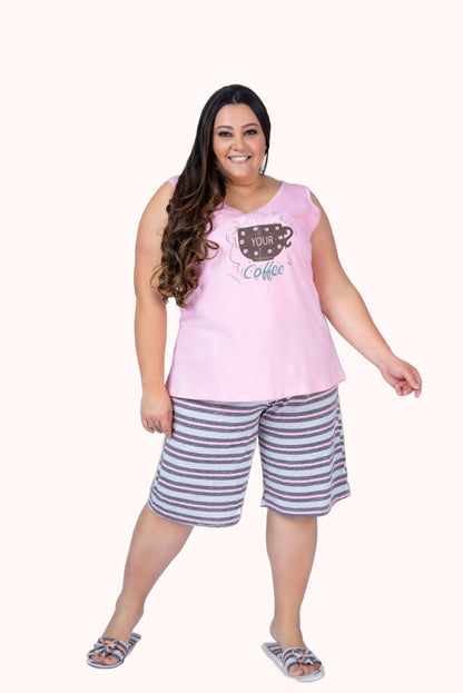Bermudoll plus size estilo regata – Doce Malícia