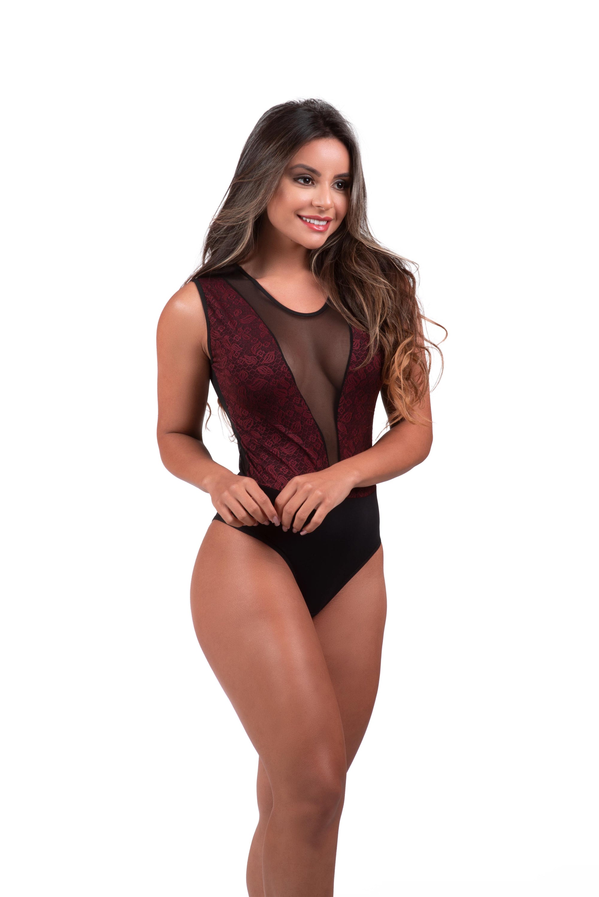 Body Fabiana em Preto – Doce Malícia