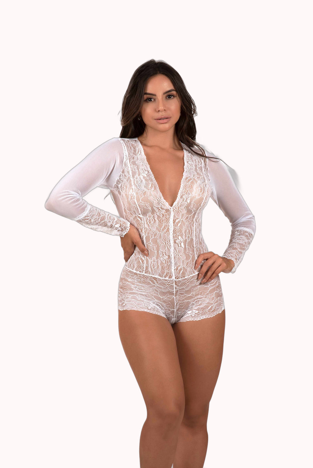 Body Sensual com manga Longa – Doce Malícia