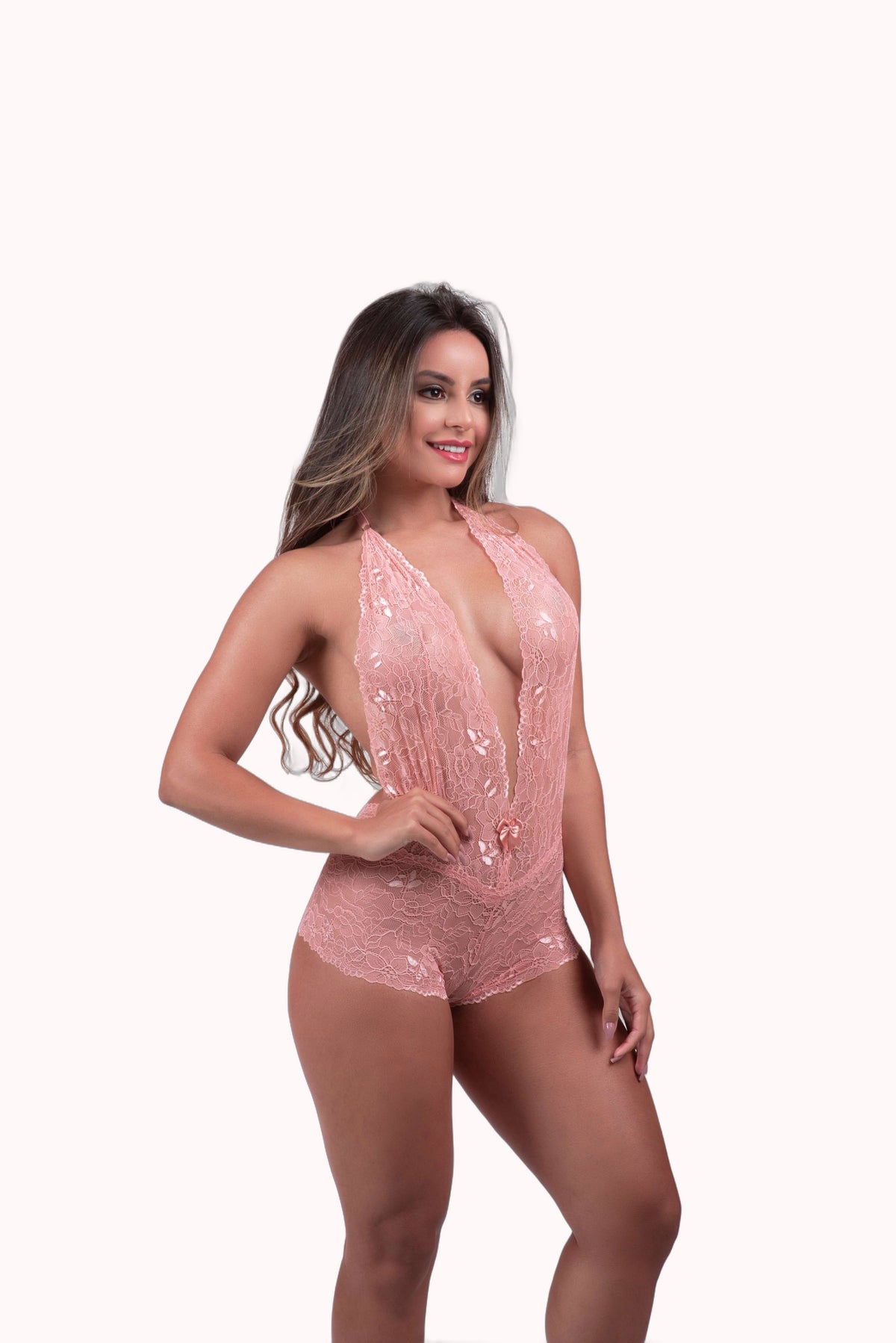 Body Decotado Todo em Renda – Doce Malícia