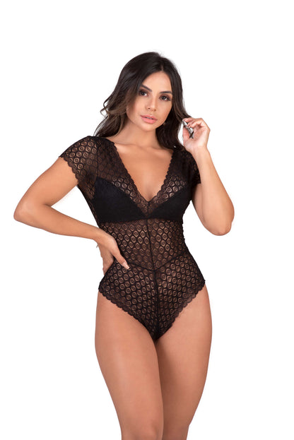 Body em renda em Branco – Doce Malícia
