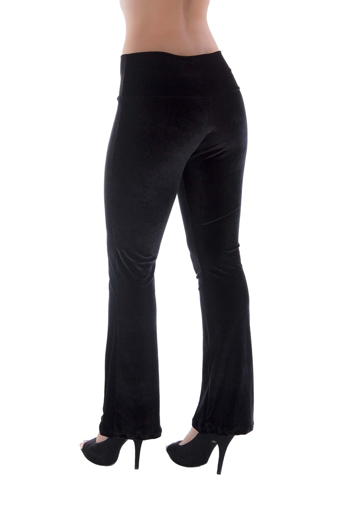 Calça de veludo em azul-Marinho – Doce Malícia