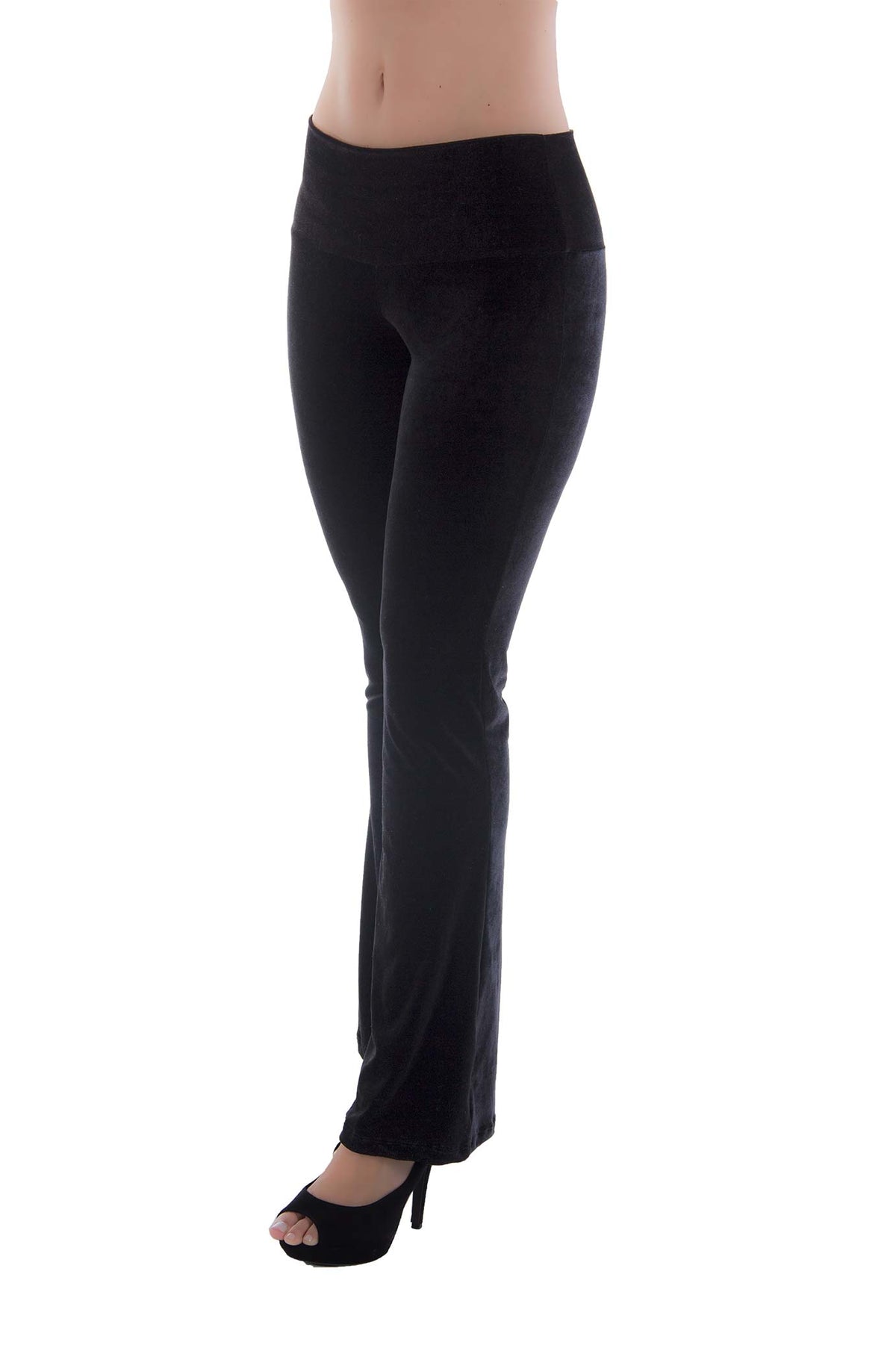 Calça de veludo em azul-Marinho – Doce Malícia