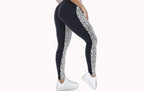 Calça legging animal print branco – Doce Malícia
