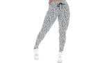 Calça legging animal print branco em Animal print - Branco – Doce Malícia