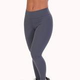 Calça legging básica cinza – Doce Malícia