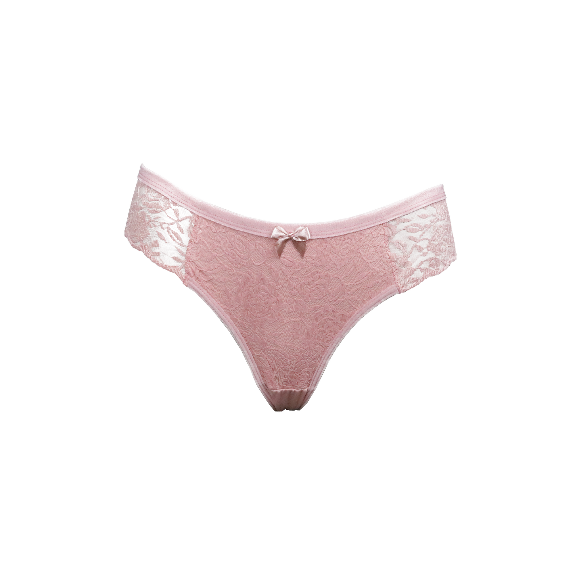 Tanga conforto com renda em azul-Marinho – Doce Malícia