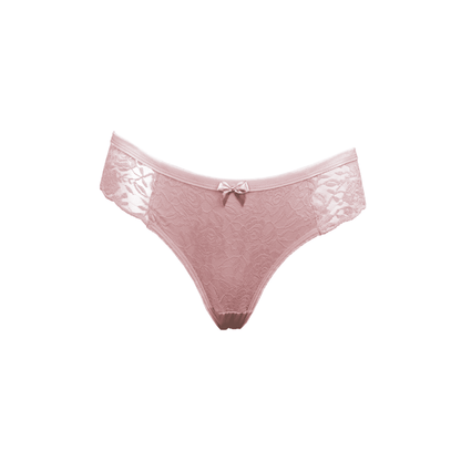 Tanga conforto com renda em azul-Marinho – Doce Malícia