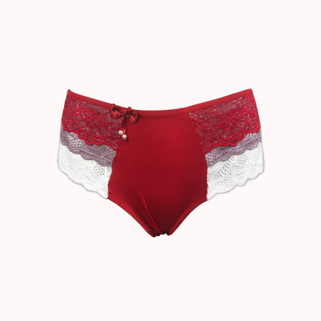 Calcinha conforto com renda colorida – Doce Malícia