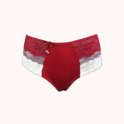 Calcinha conforto com renda colorida – Doce Malícia