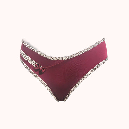 Calcinha com aviamento estampado – Doce Malícia