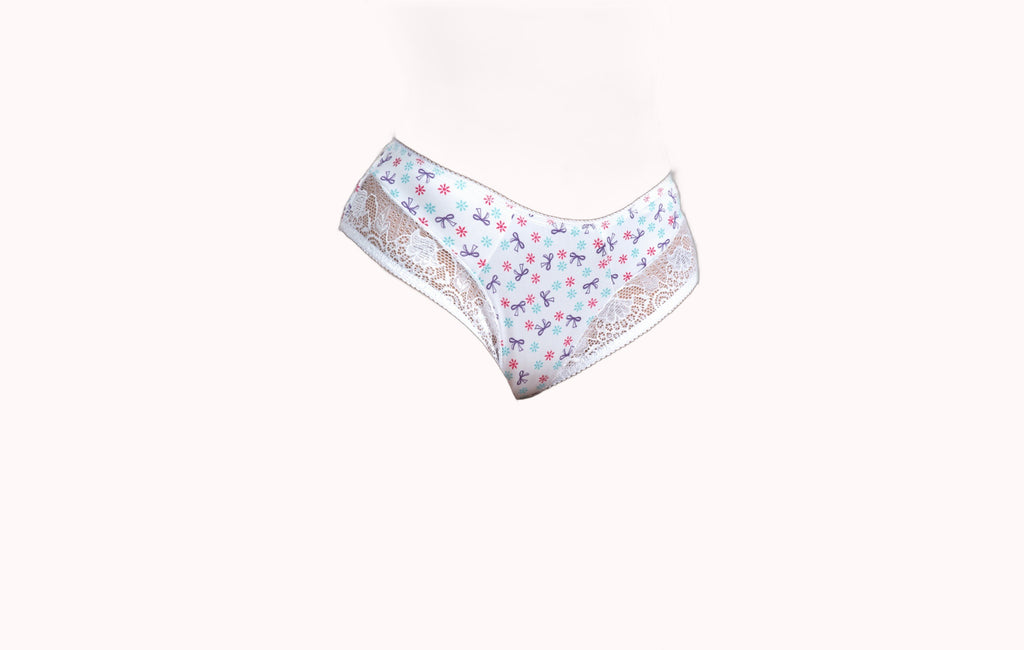 Calcinha conforto estampada – Doce Malícia