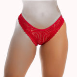 Calcinha sexy em renda com elástico nas pernas – Doce Malícia