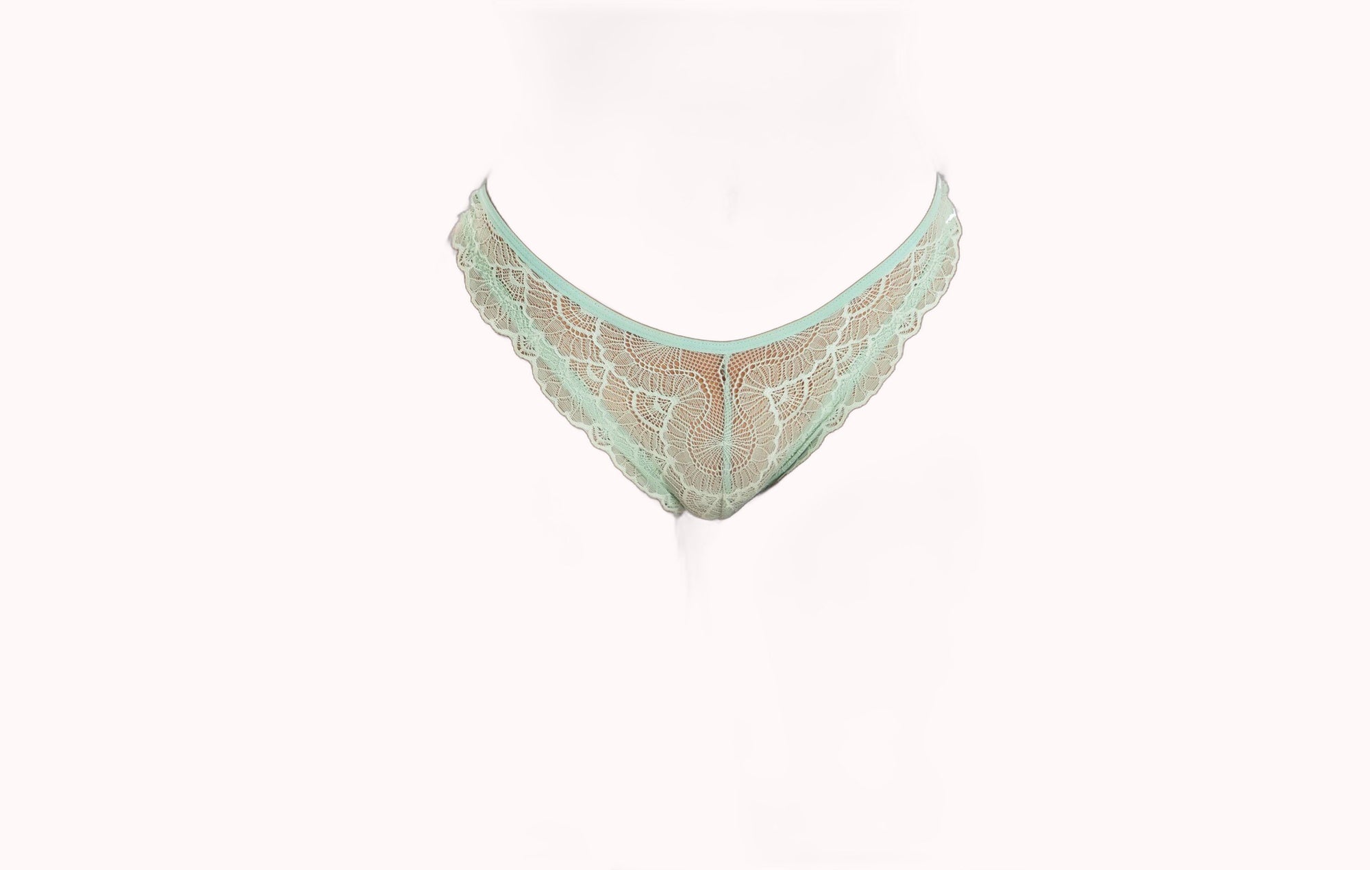 Calcinha sexy em renda com elástico nas pernas – Doce Malícia