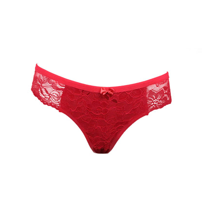 Tanga conforto com renda em azul-Marinho – Doce Malícia